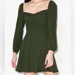 Reformation Mochi Long-Sleeve Mini Dress Size 6